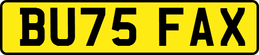 BU75FAX