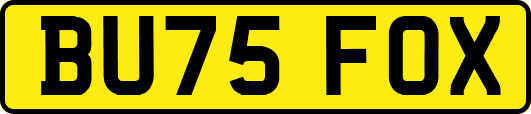 BU75FOX