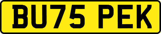 BU75PEK
