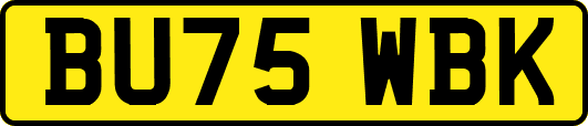 BU75WBK
