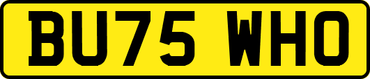 BU75WHO