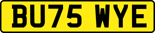 BU75WYE