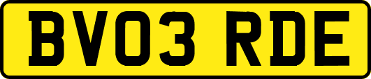 BV03RDE
