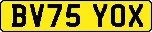 BV75YOX