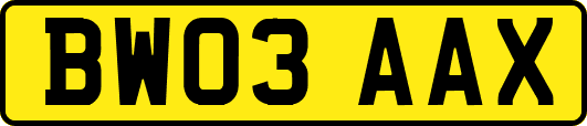 BW03AAX