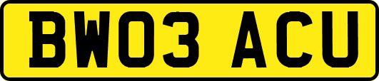 BW03ACU