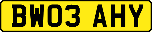 BW03AHY