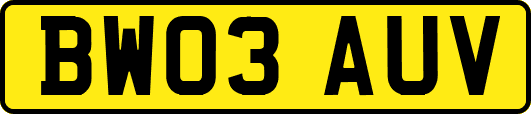 BW03AUV