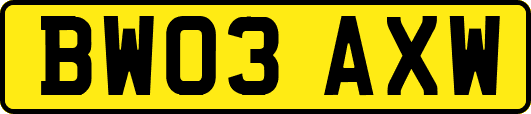 BW03AXW