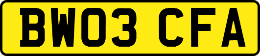 BW03CFA