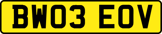 BW03EOV