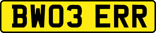 BW03ERR