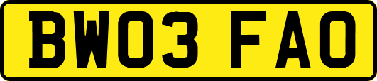 BW03FAO