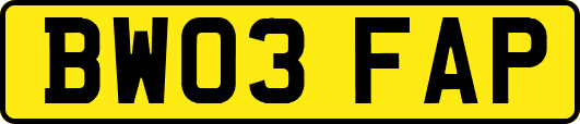 BW03FAP