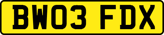 BW03FDX