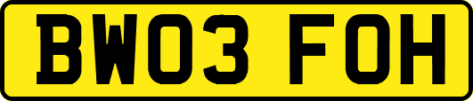 BW03FOH