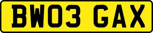 BW03GAX