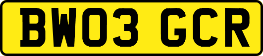 BW03GCR