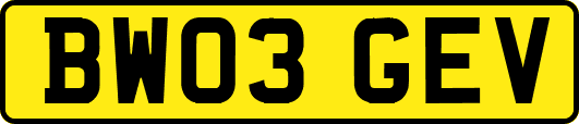 BW03GEV