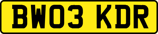BW03KDR