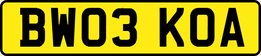 BW03KOA