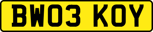 BW03KOY