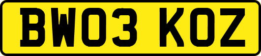 BW03KOZ