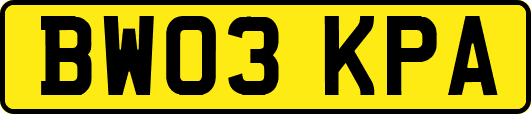 BW03KPA