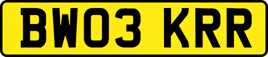 BW03KRR