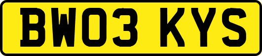 BW03KYS