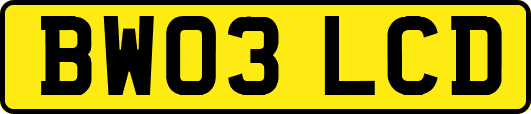 BW03LCD