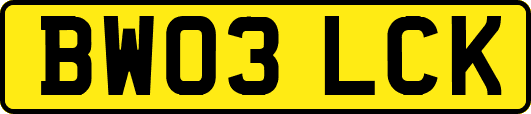 BW03LCK