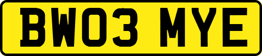 BW03MYE