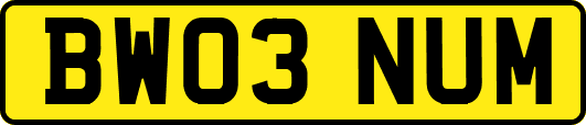 BW03NUM