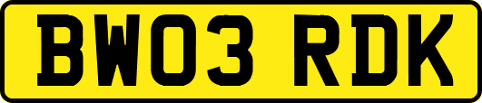 BW03RDK