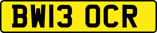 BW13OCR