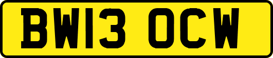 BW13OCW