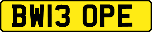 BW13OPE