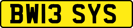 BW13SYS
