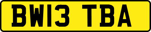 BW13TBA