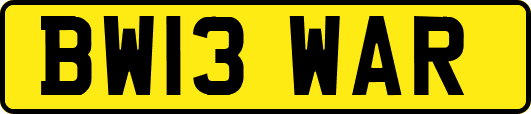 BW13WAR