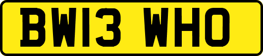 BW13WHO