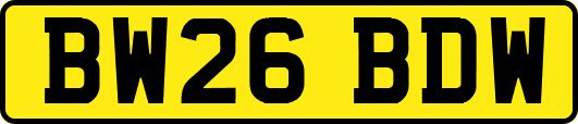 BW26BDW