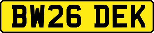 BW26DEK