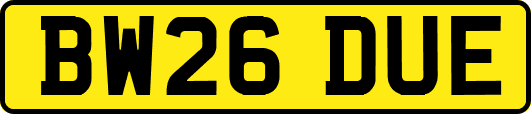 BW26DUE