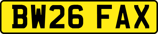 BW26FAX