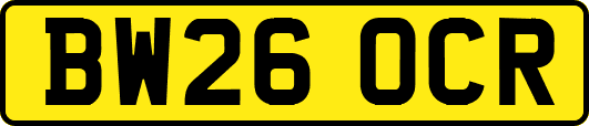 BW26OCR