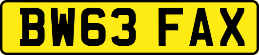 BW63FAX