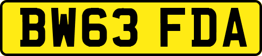 BW63FDA