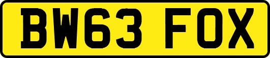 BW63FOX